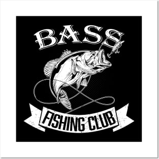 Bass Fishing Club Posters and Art